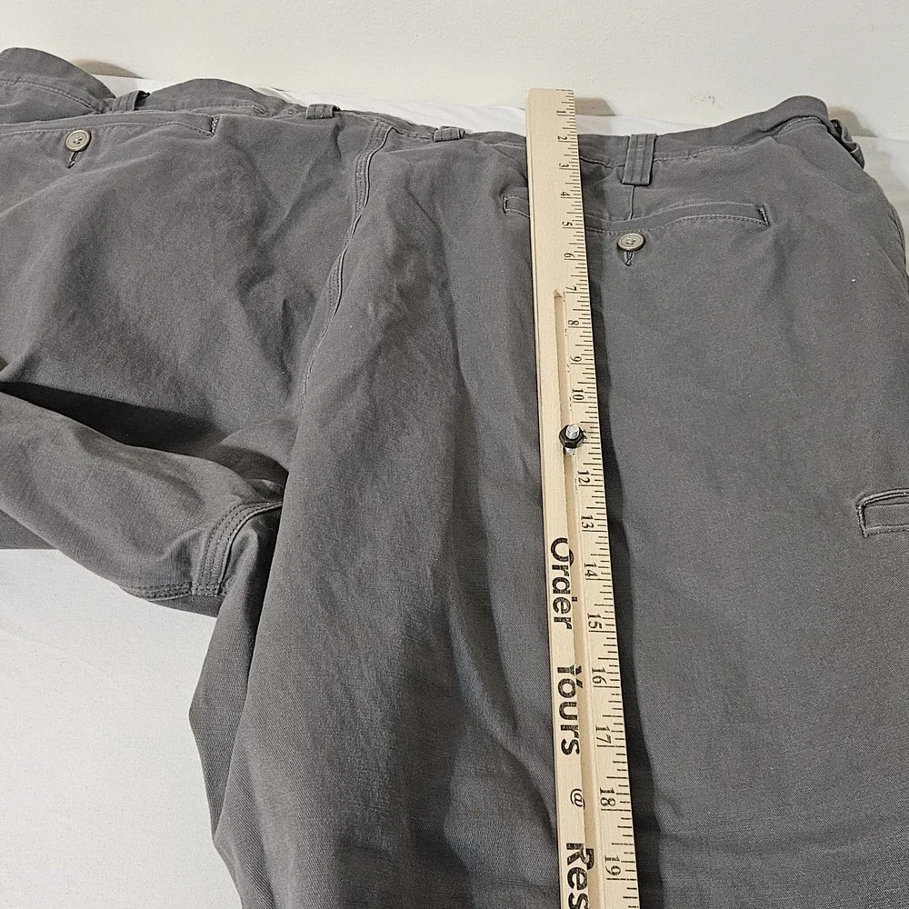 Duluth Pant Mens 46x30 Flex Ballroom Khakis Cargo Utility Relaxed Straight‎